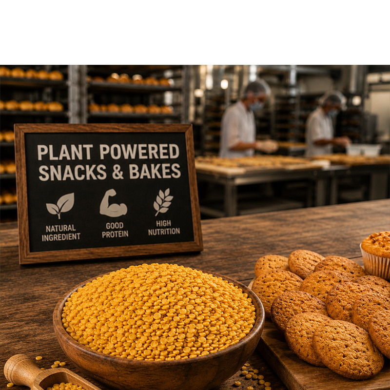 Bakery Snacks Industry — SP Pulses