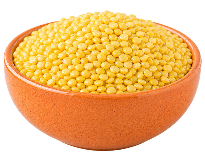 Polished Yellow Moong